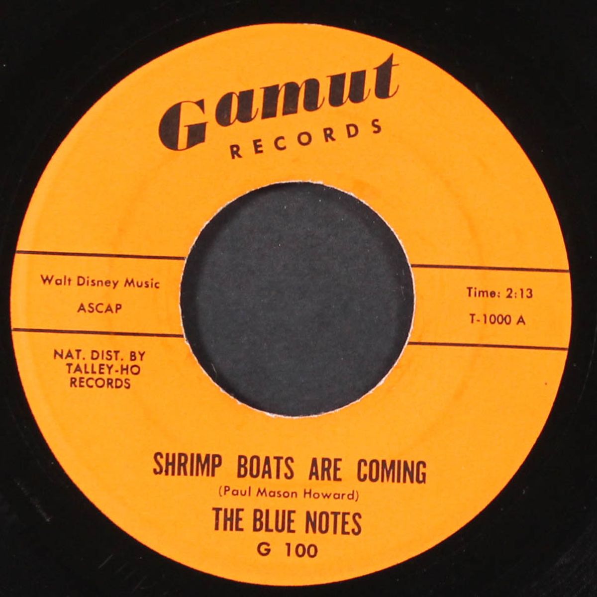 shrimp boats are coming / my heart crys for you by BLUE NOTES