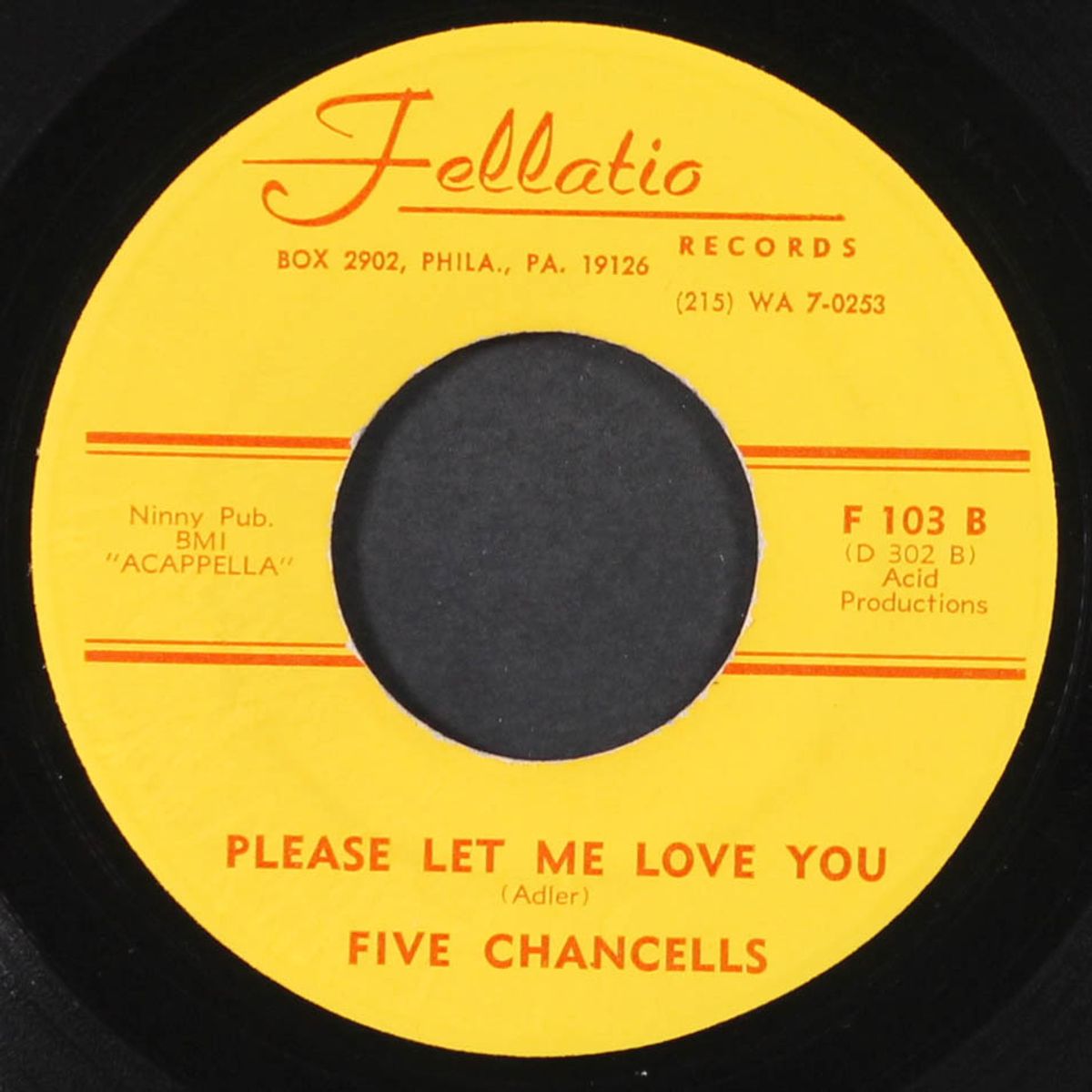 love no one but you / please let me love you by FIVE CHANCELLS