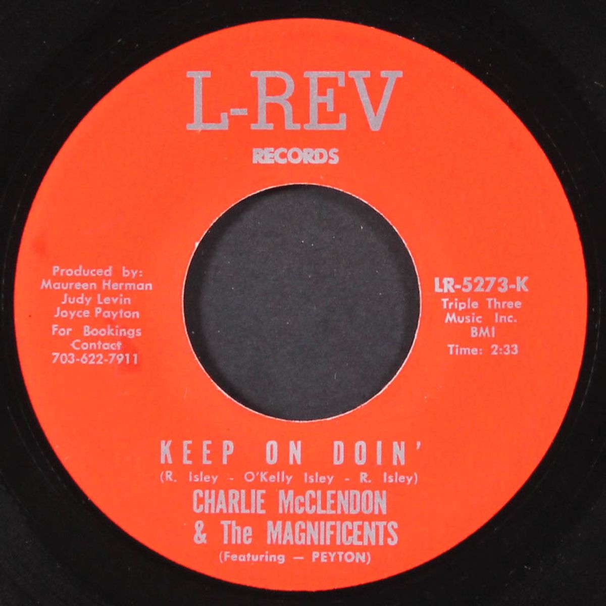 keep on doin' / stone me by CHARLIE MCCLENDON