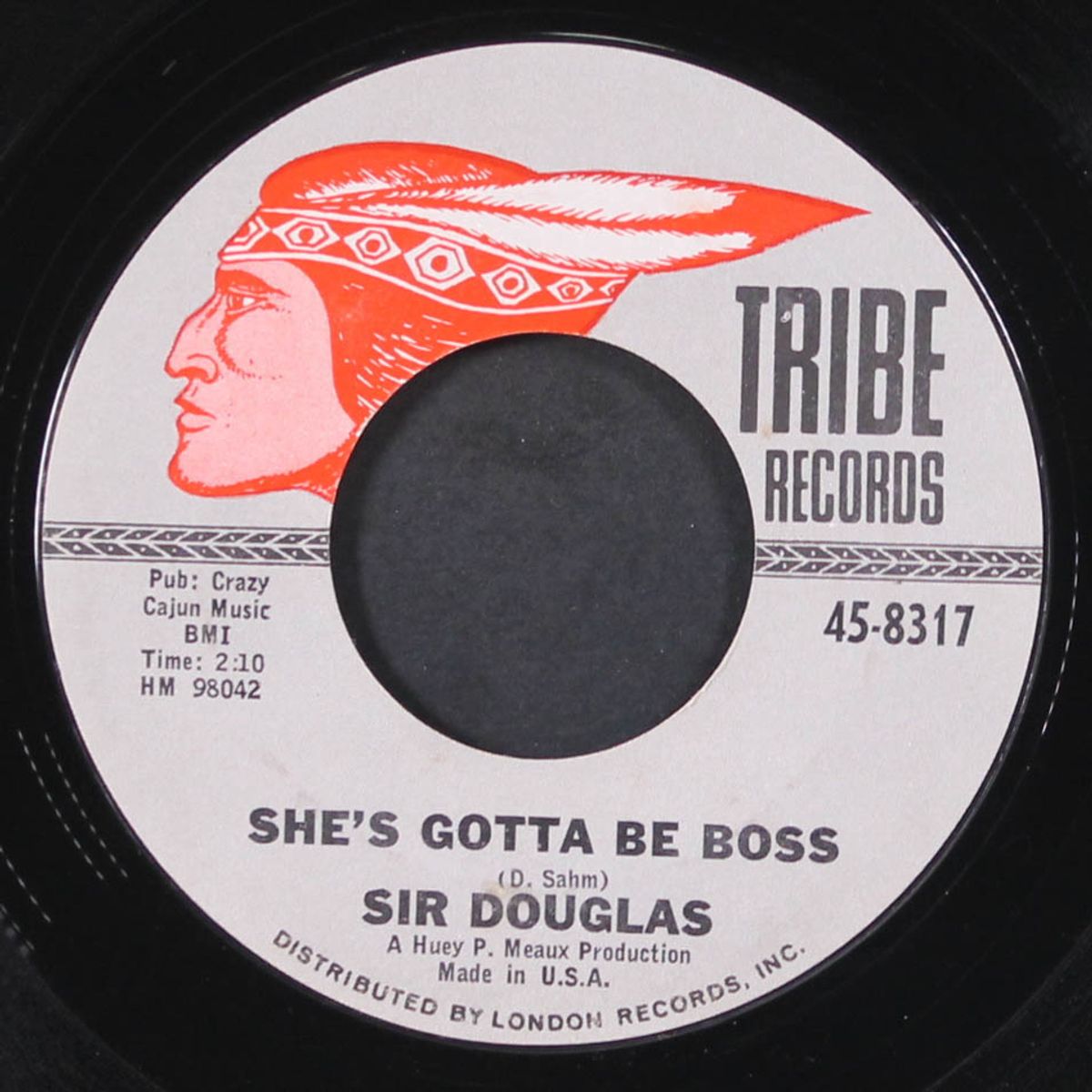 she's gotta be boss / quarter to three by SIR DOUGLAS QUINTET
