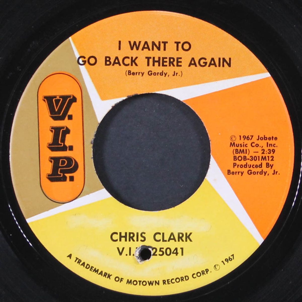 i want to go back there again / i love you by CHRIS CLARK