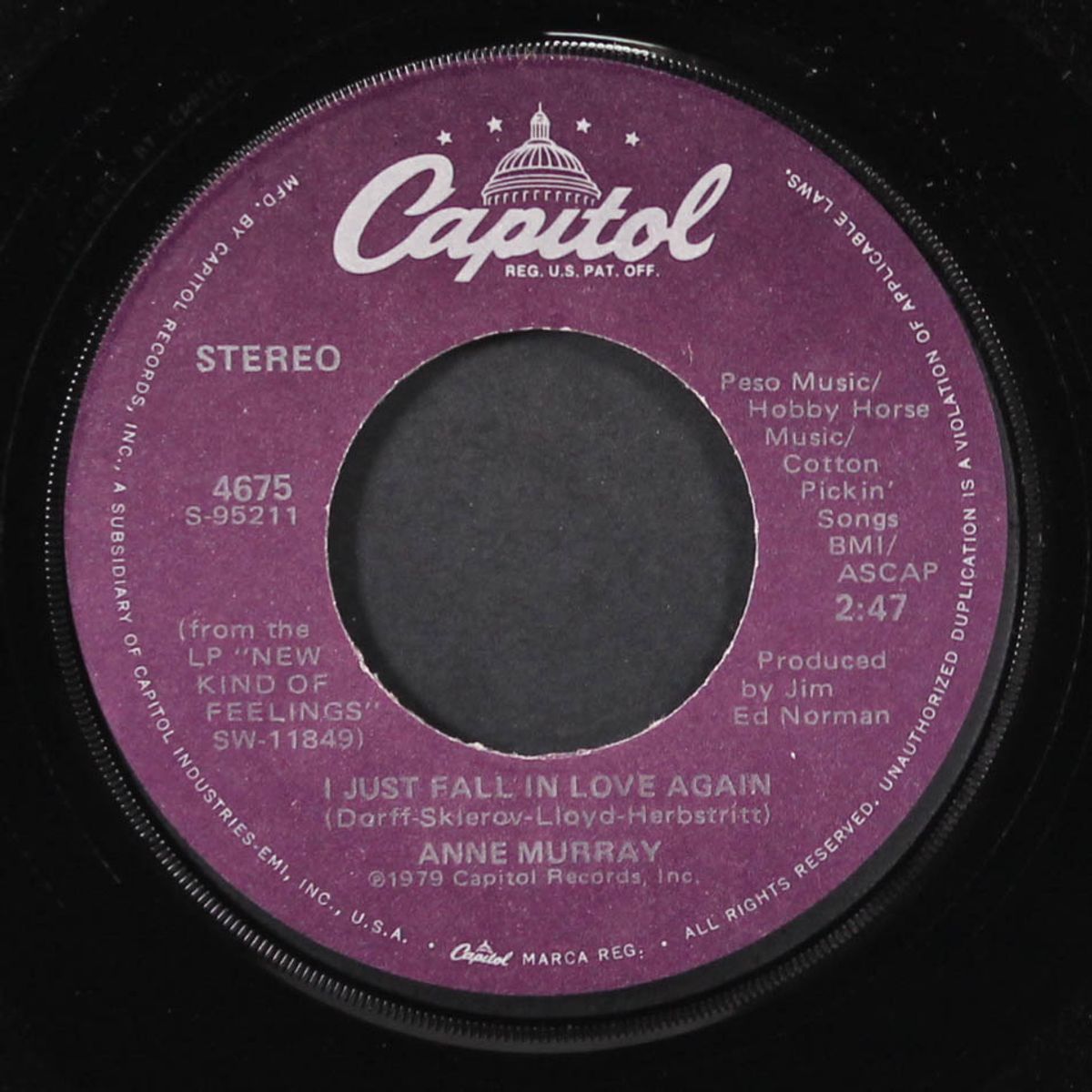 i just fall in love again by ANNE MURRAY