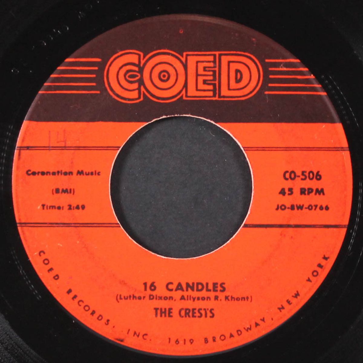 16 candles / beside you by CRESTS