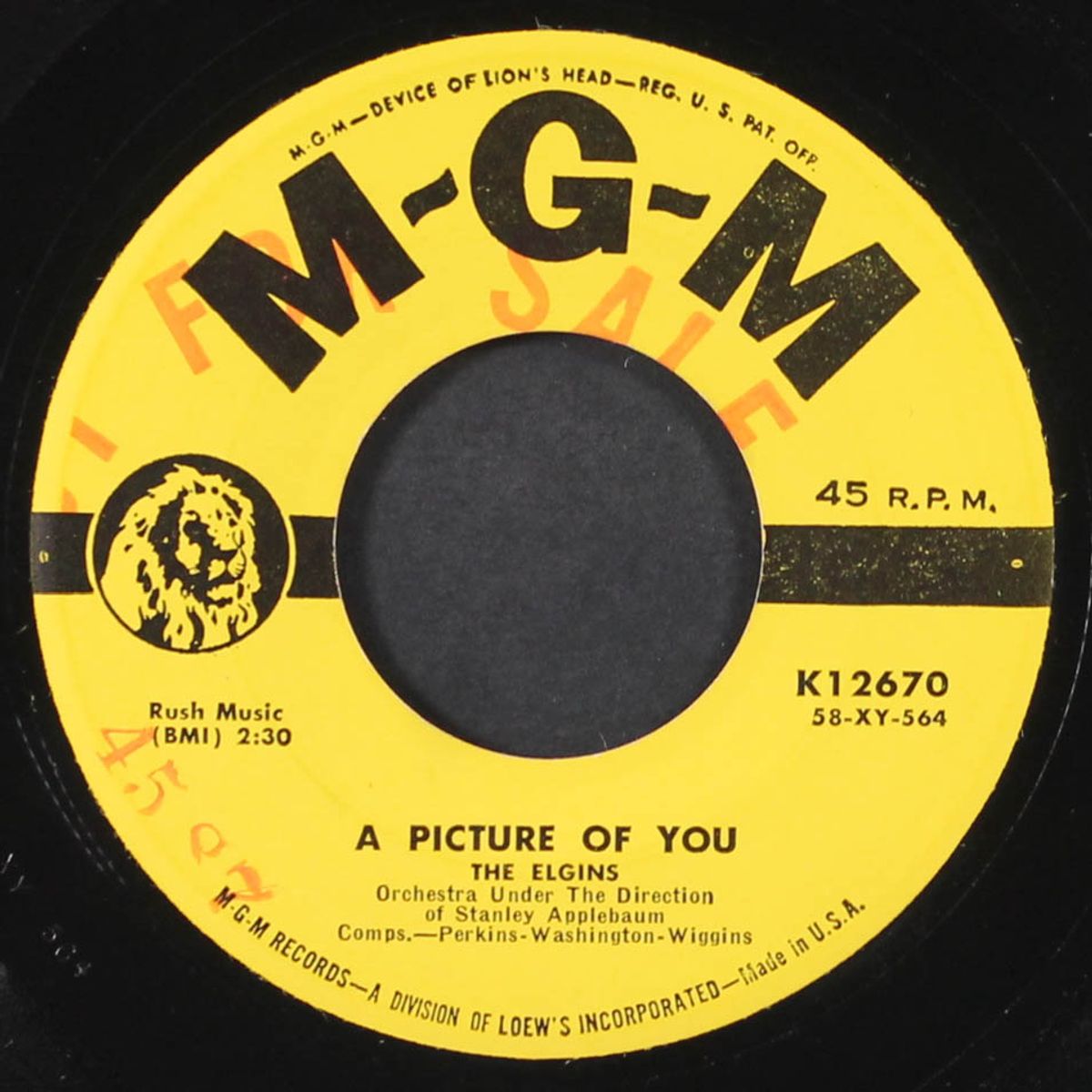 mademoiselle / a picture of you by ELGINS