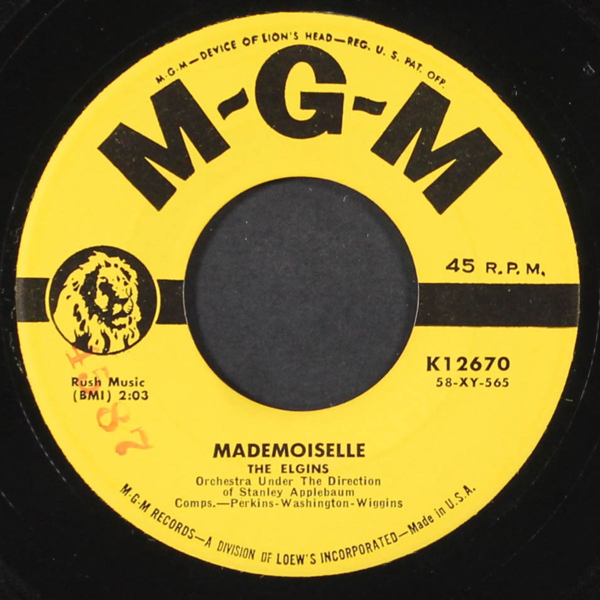 mademoiselle / a picture of you by ELGINS
