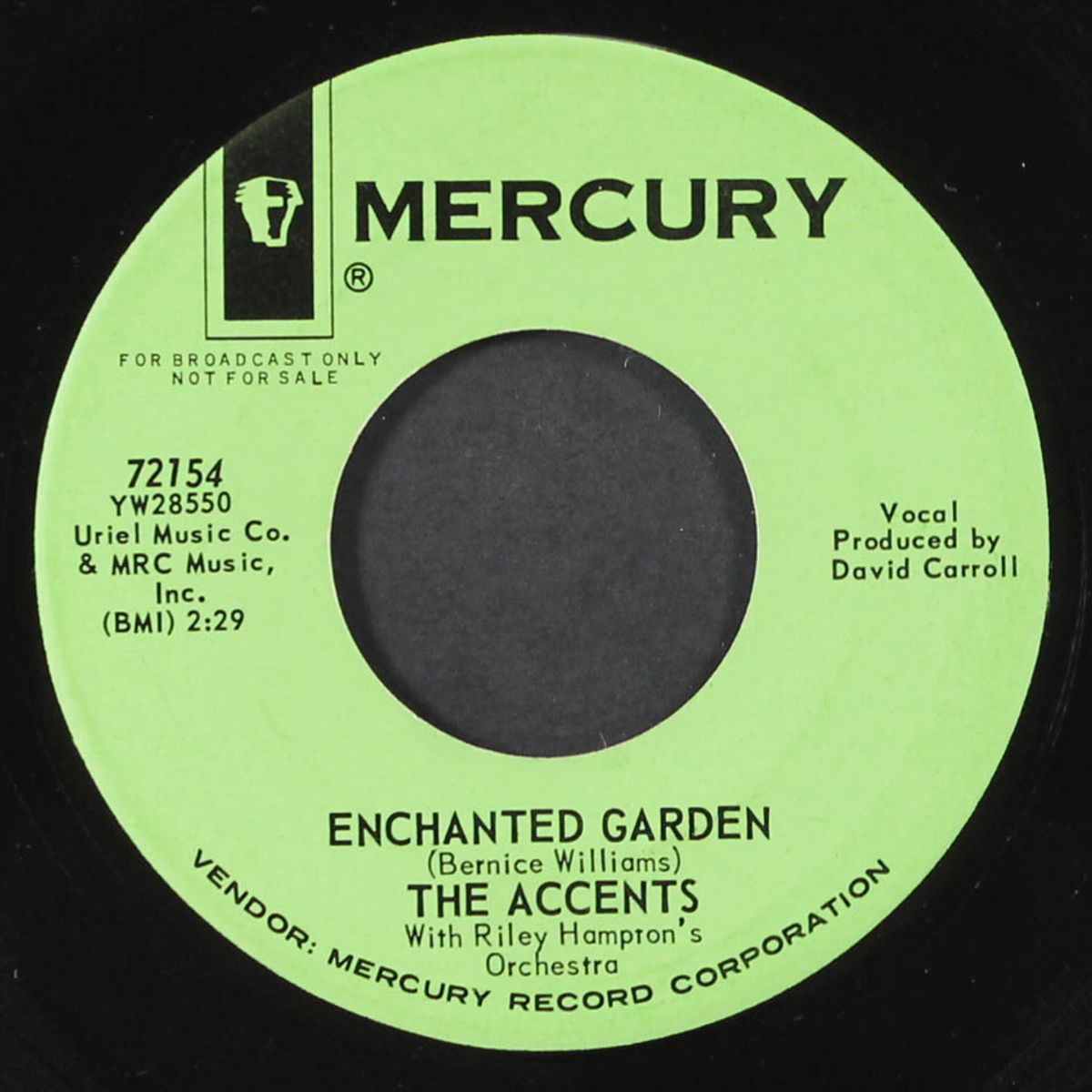 enchanted garden / tell me now by ACCENTS