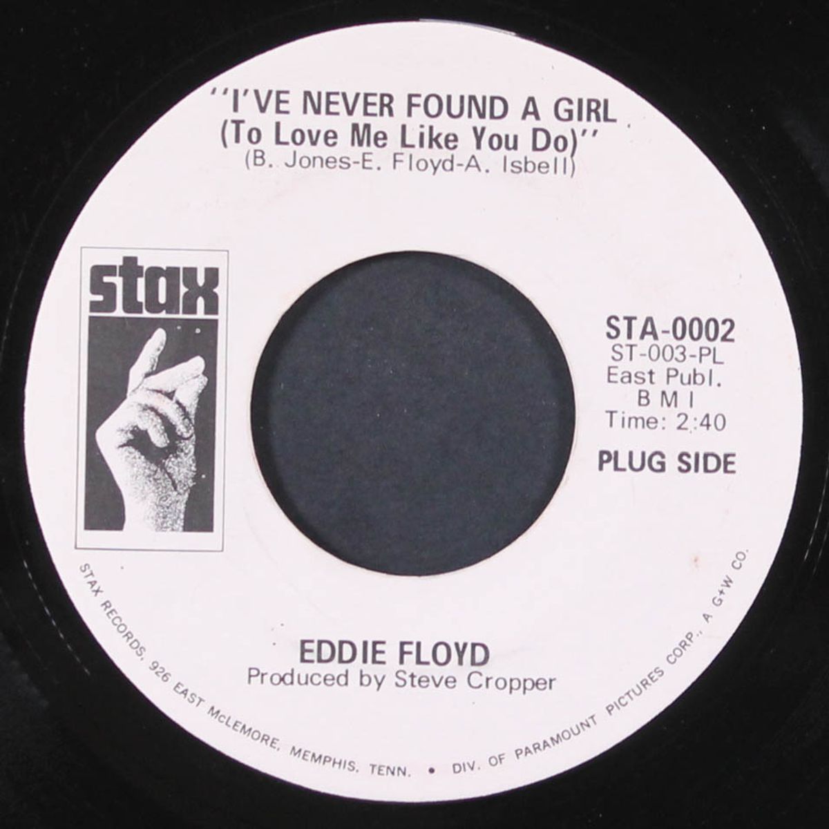 i've never found a girl / same by EDDIE FLOYD