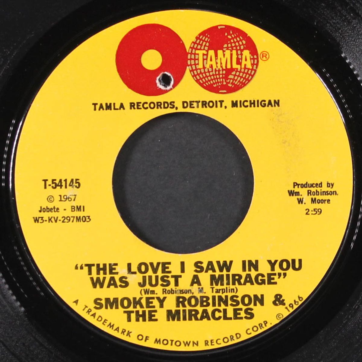 come spy with me / the love i saw in you was just a mirage by SMOKEY ROBINSON & MIRACLES
