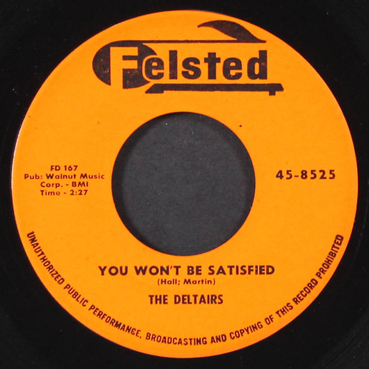 who would have thought it / you won't be satisfied by DELTAIRS