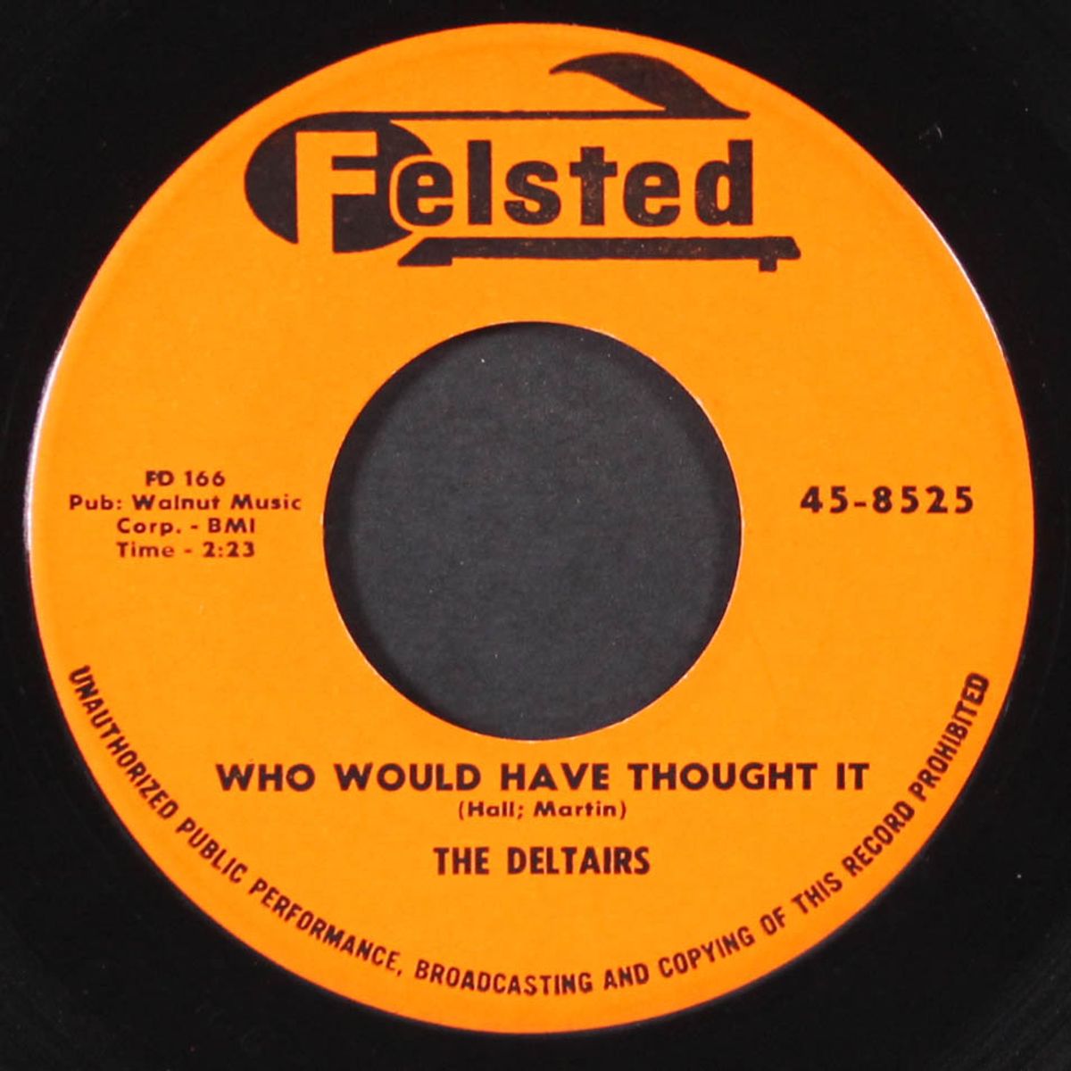 who would have thought it / you won't be satisfied by DELTAIRS