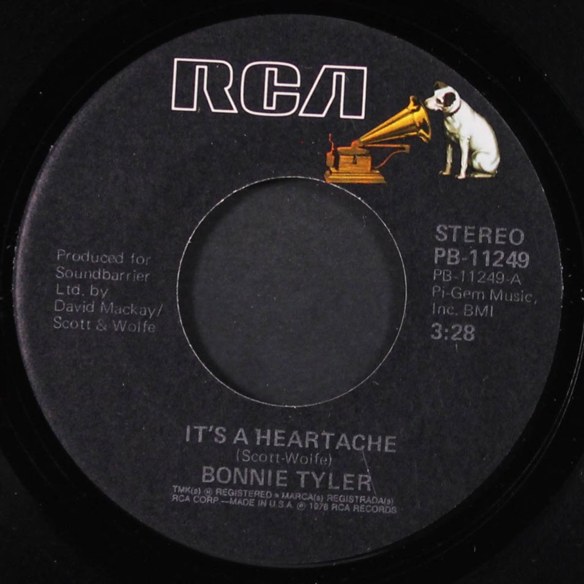 it's a heartache / it's about time by BONNIE TYLER