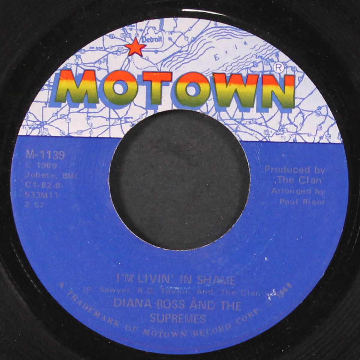 i'm livin' in shame / i'm so glad i got somebody by DIANA ROSS & SUPREMES