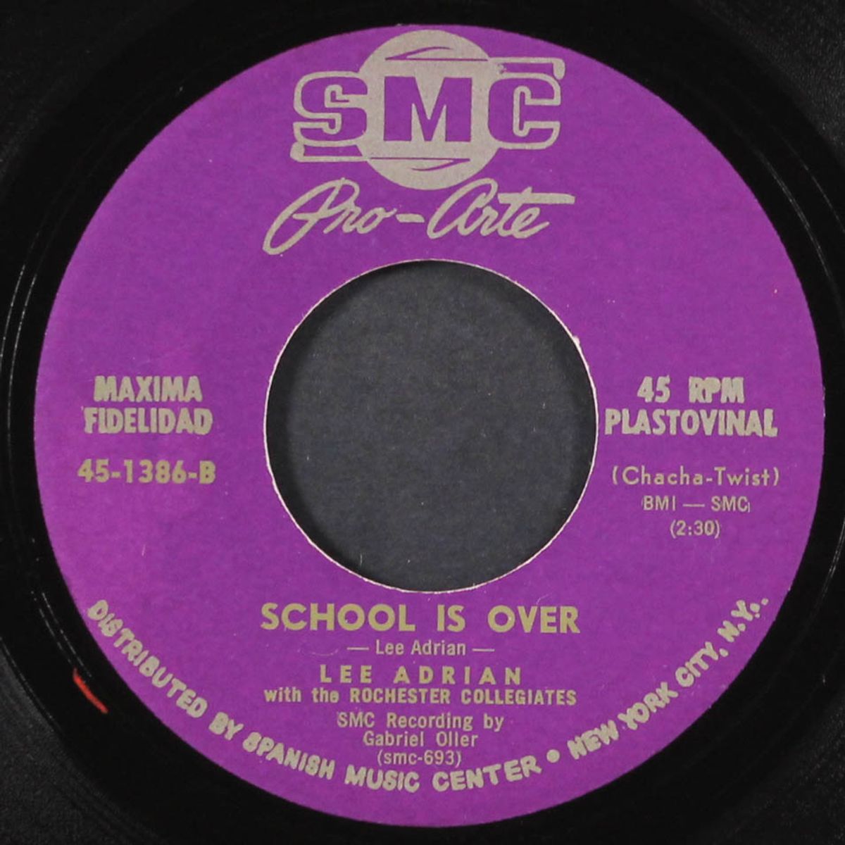 a in love / school is over by LEE ADRIAN & ROCHESTER COLLEGIATES