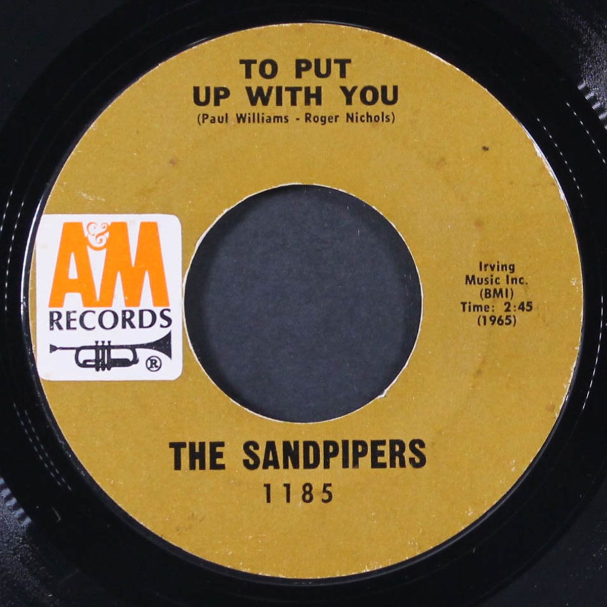 come saturday morning / to put up with you by SANDPIPERS