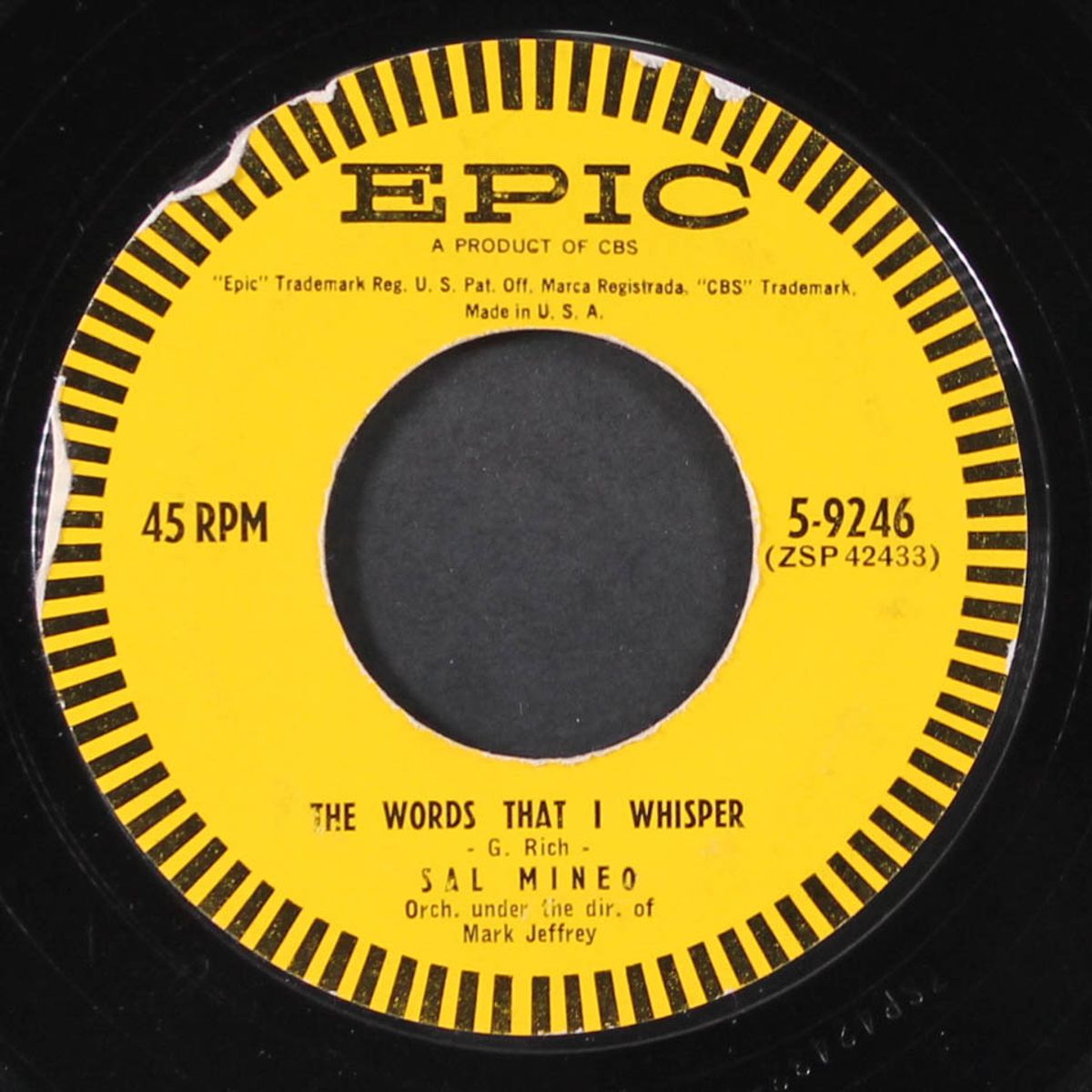 party time / the words that i whisper by SAL MINEO
