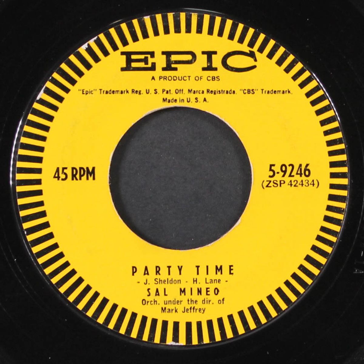 party time / the words that i whisper by SAL MINEO