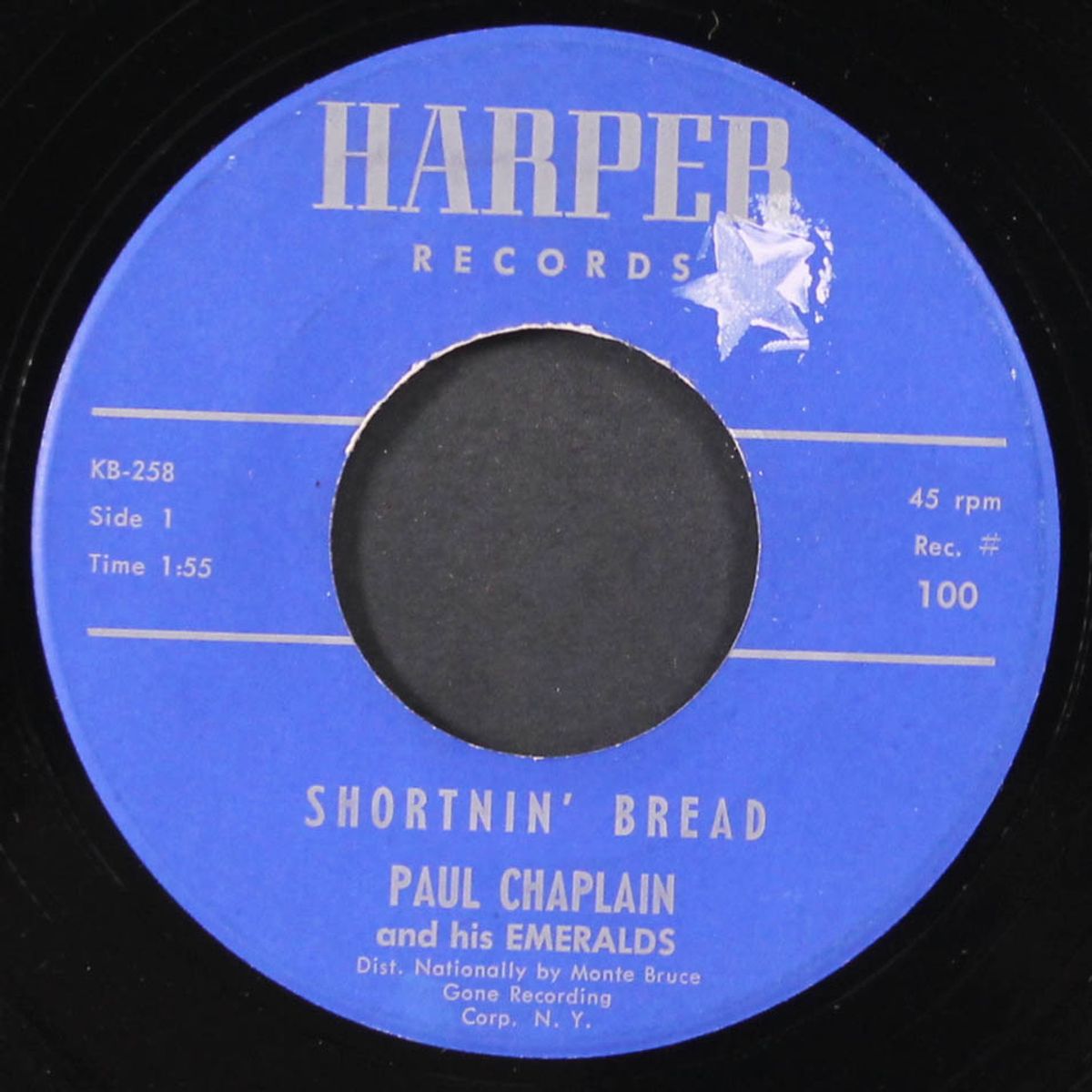 nicotine / shortnin' bread by PAUL CHAPLAIN