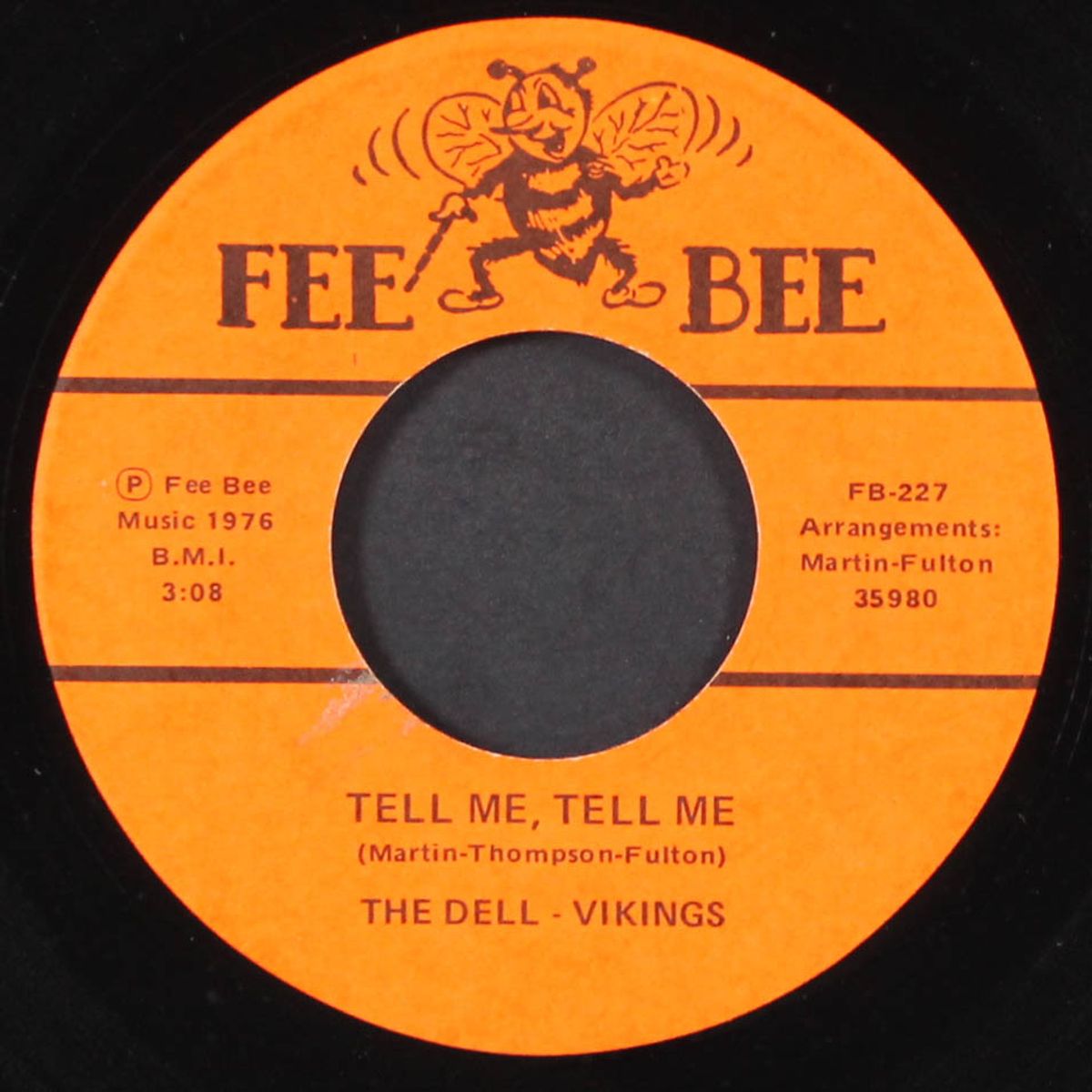 finger poppin' woman / tell me, tell me by DELL-VIKINGS