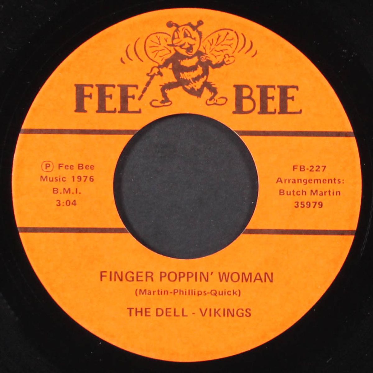 finger poppin' woman / tell me, tell me by DELL-VIKINGS