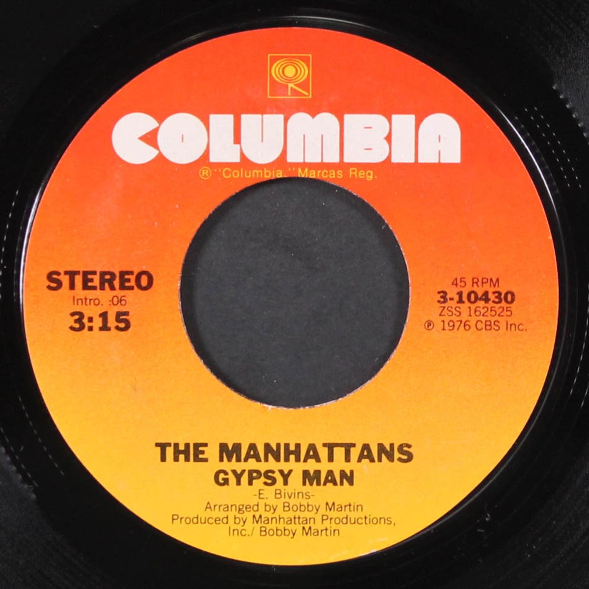 i kinda miss you / gypsy man by MANHATTANS