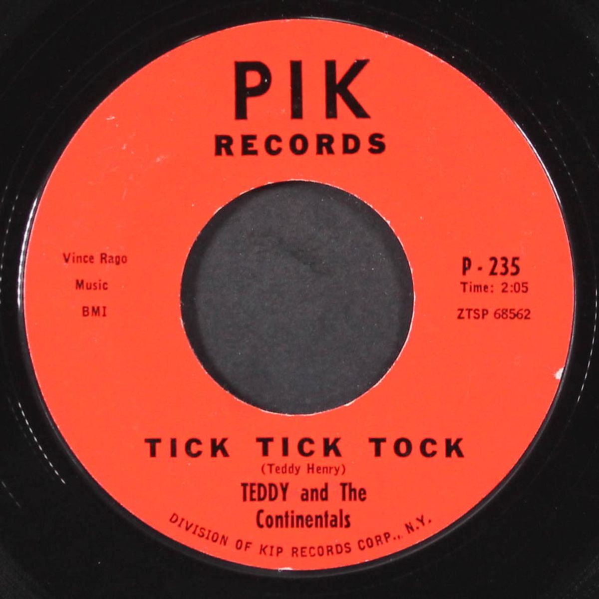 tick tick tock / ev'rybody pony by TEDDY & CONTINENTALS