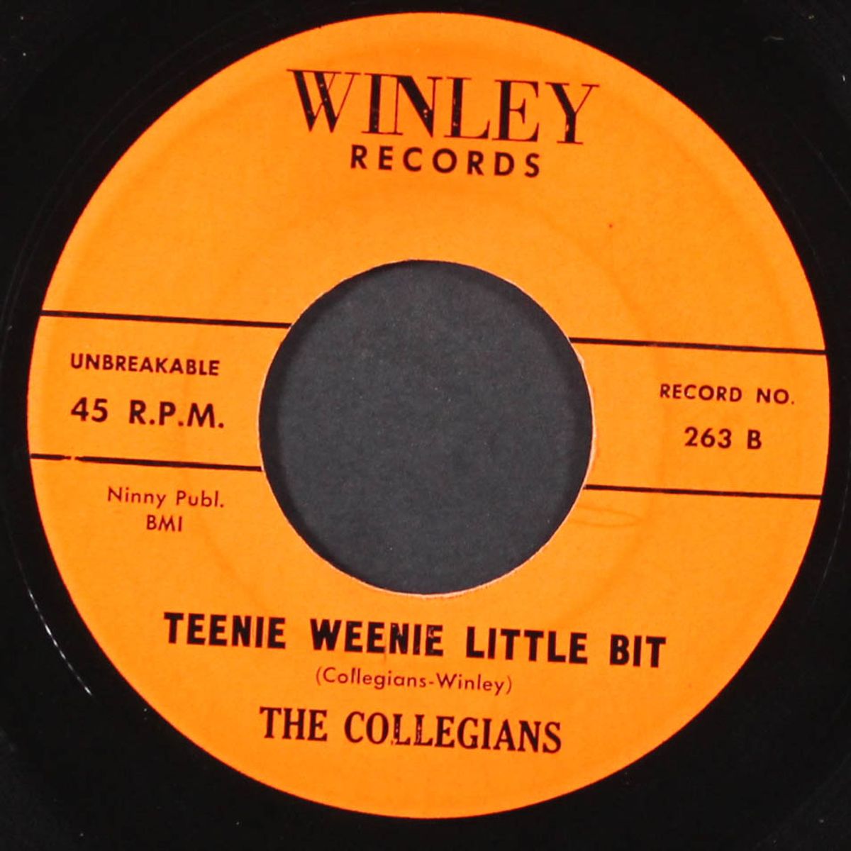 right around the corner / teenie weenie little bit by COLLEGIANS