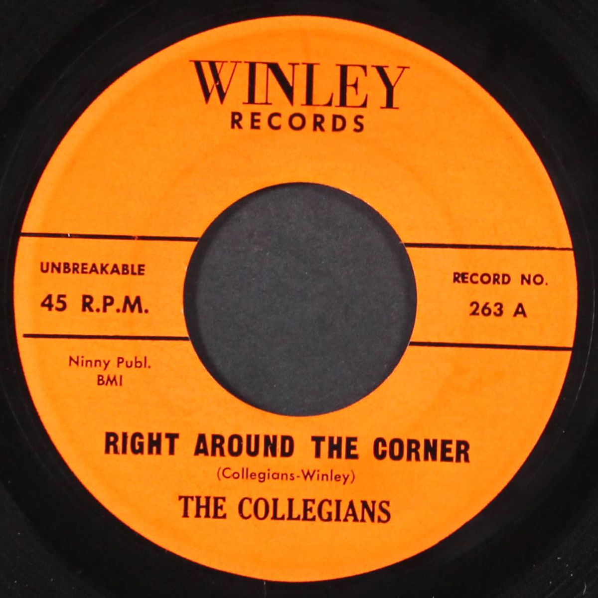 right around the corner / teenie weenie little bit by COLLEGIANS