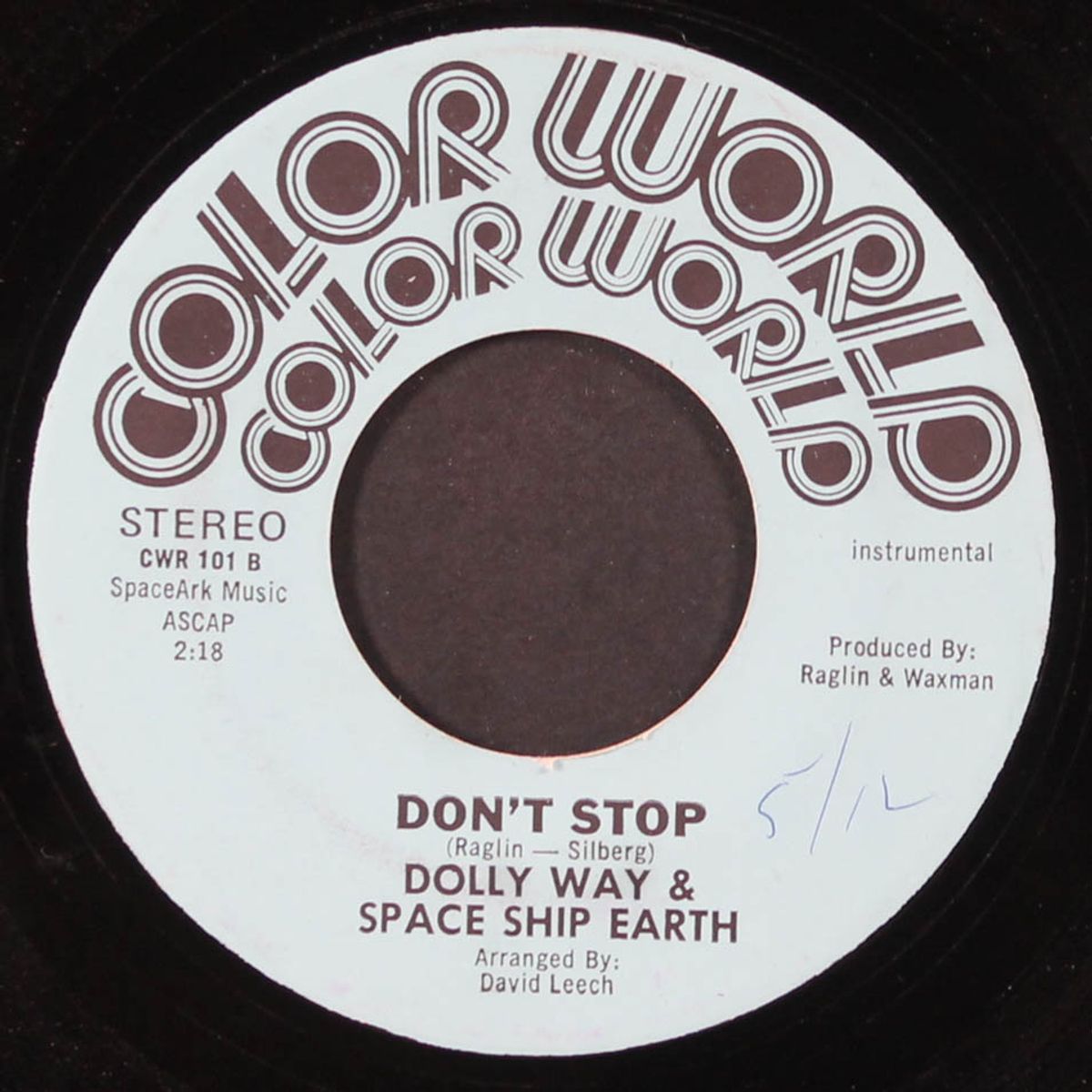 don't stop / instrumental by DOLLY WAY & SPACE SHIP EARTH