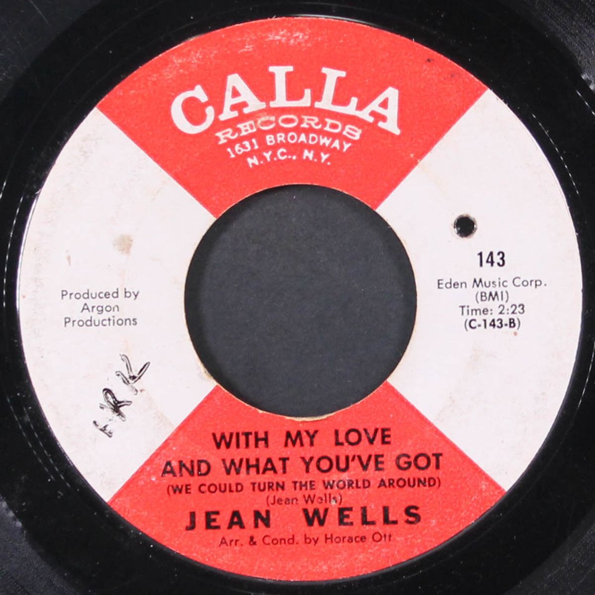 with my love and what you've got / have a little mercy by JEAN WELLS