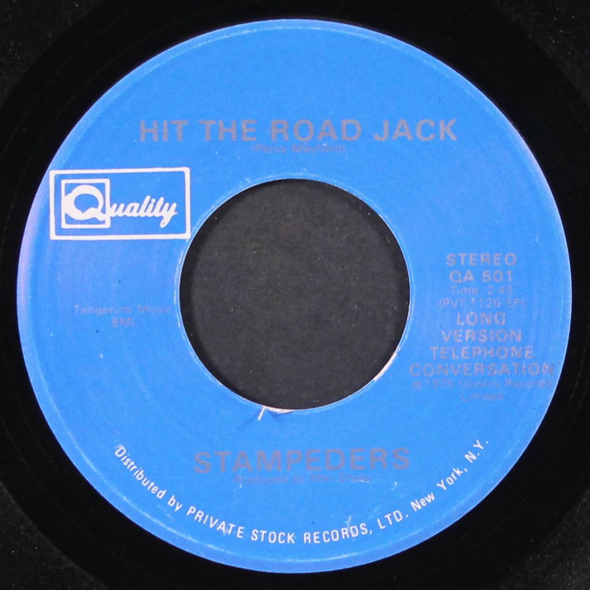 hit the road jack / hard lovin' woman by STAMPEDERS