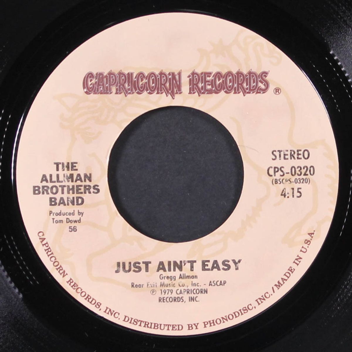 crazy love / just ain't easy by ALLMAN BROTHERS