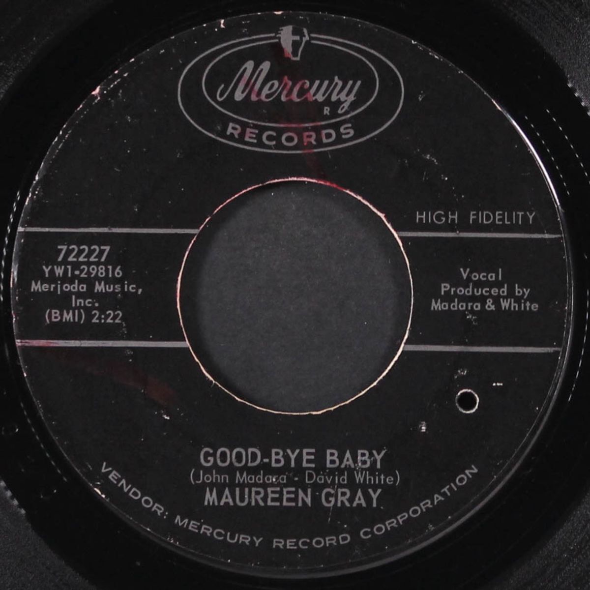 i'm a happy girl / good-bye baby by MAUREEN GRAY