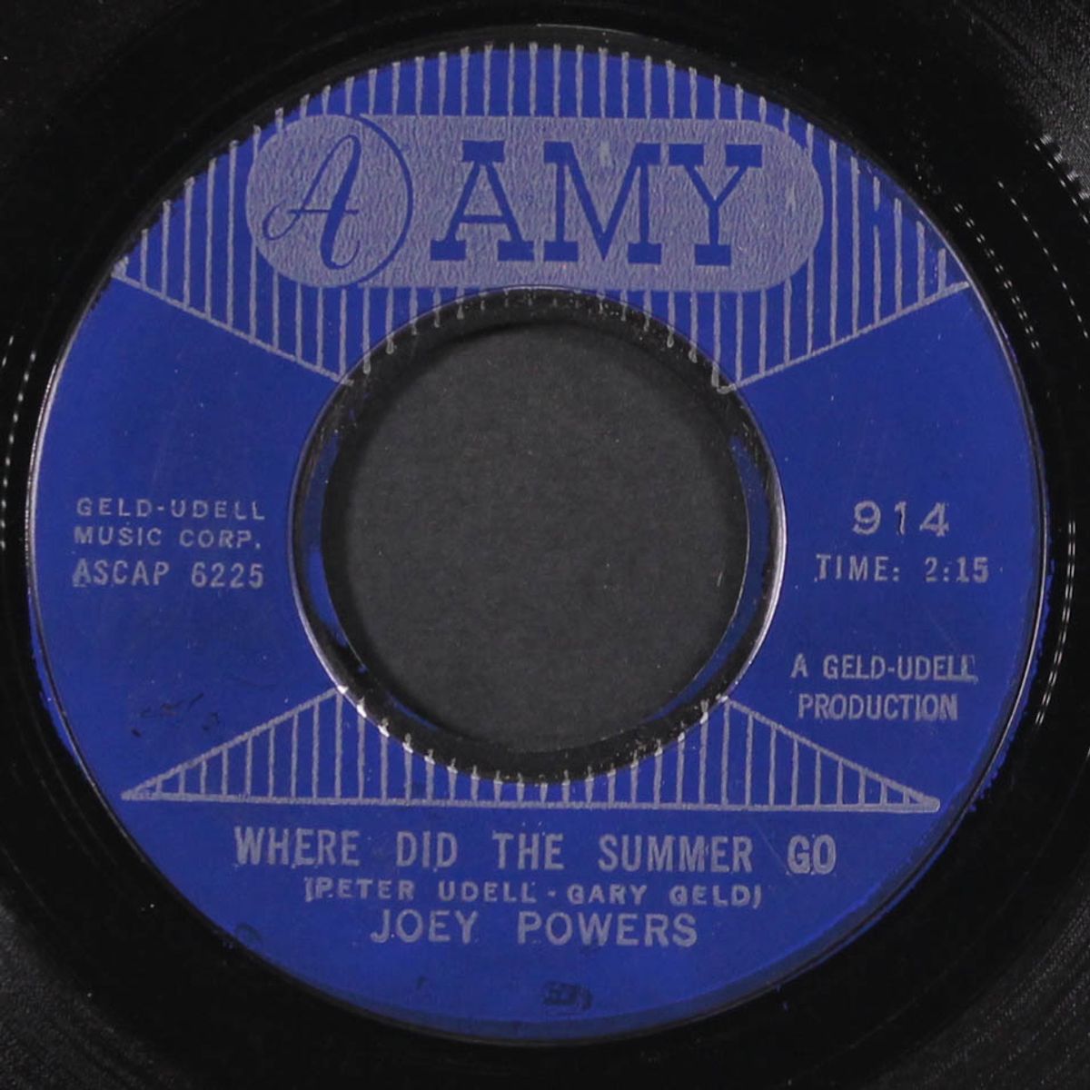 where did the summer go by JOEY POWERS