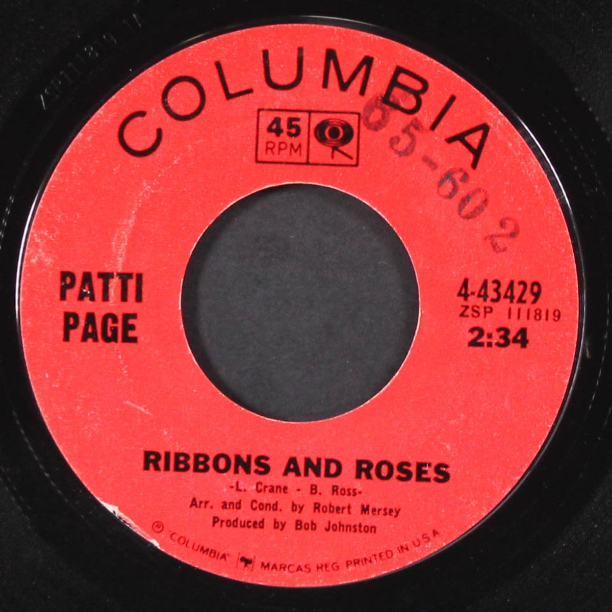 that's what i tell themn by PATTI PAGE