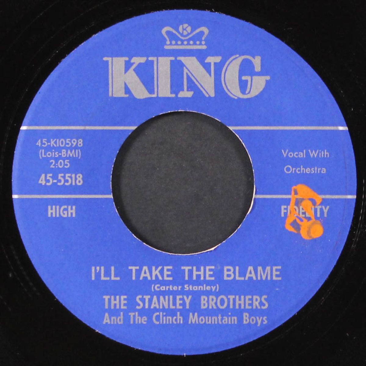 i'll take the blame / i'd worship you by STANLEY BROTHERS