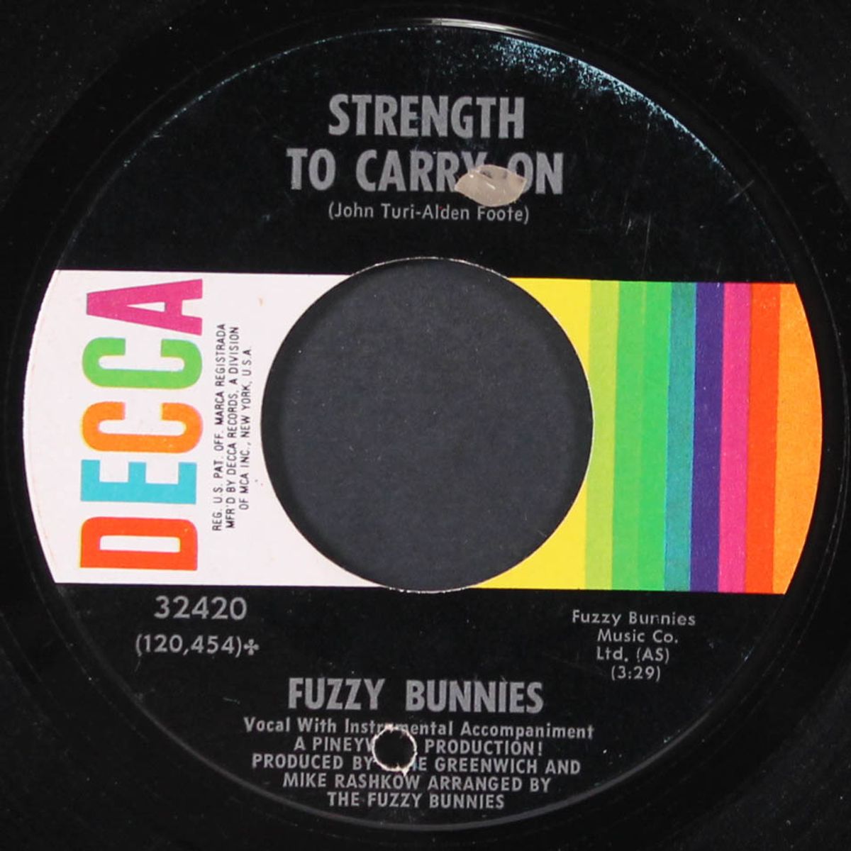 make us one / strength to carry on by FUZZY BUNNIES