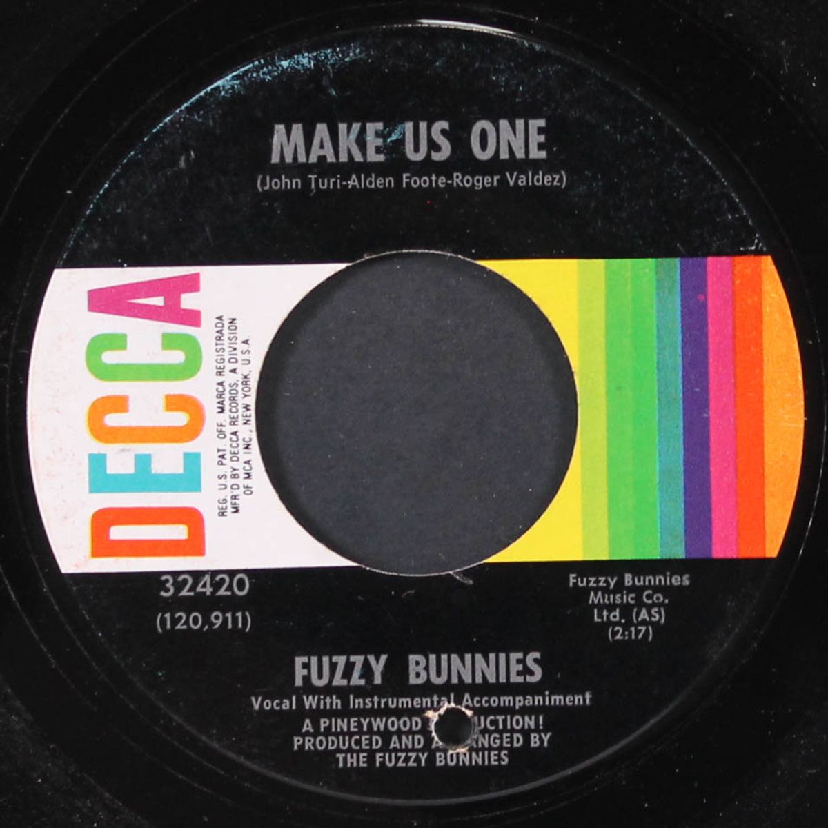 make us one / strength to carry on by FUZZY BUNNIES
