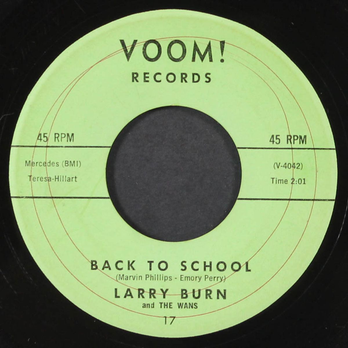 ain't no big thing / back to school by LARRY BURN & WANS