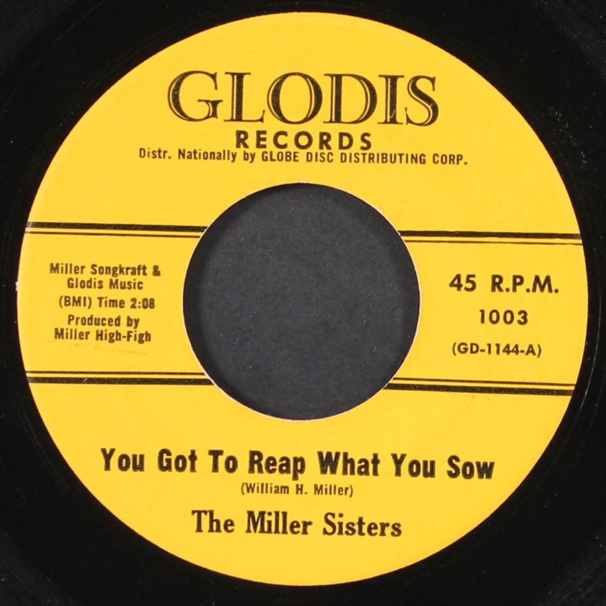 you got to reap what you sow / pop your finger by MILLER SISTERS