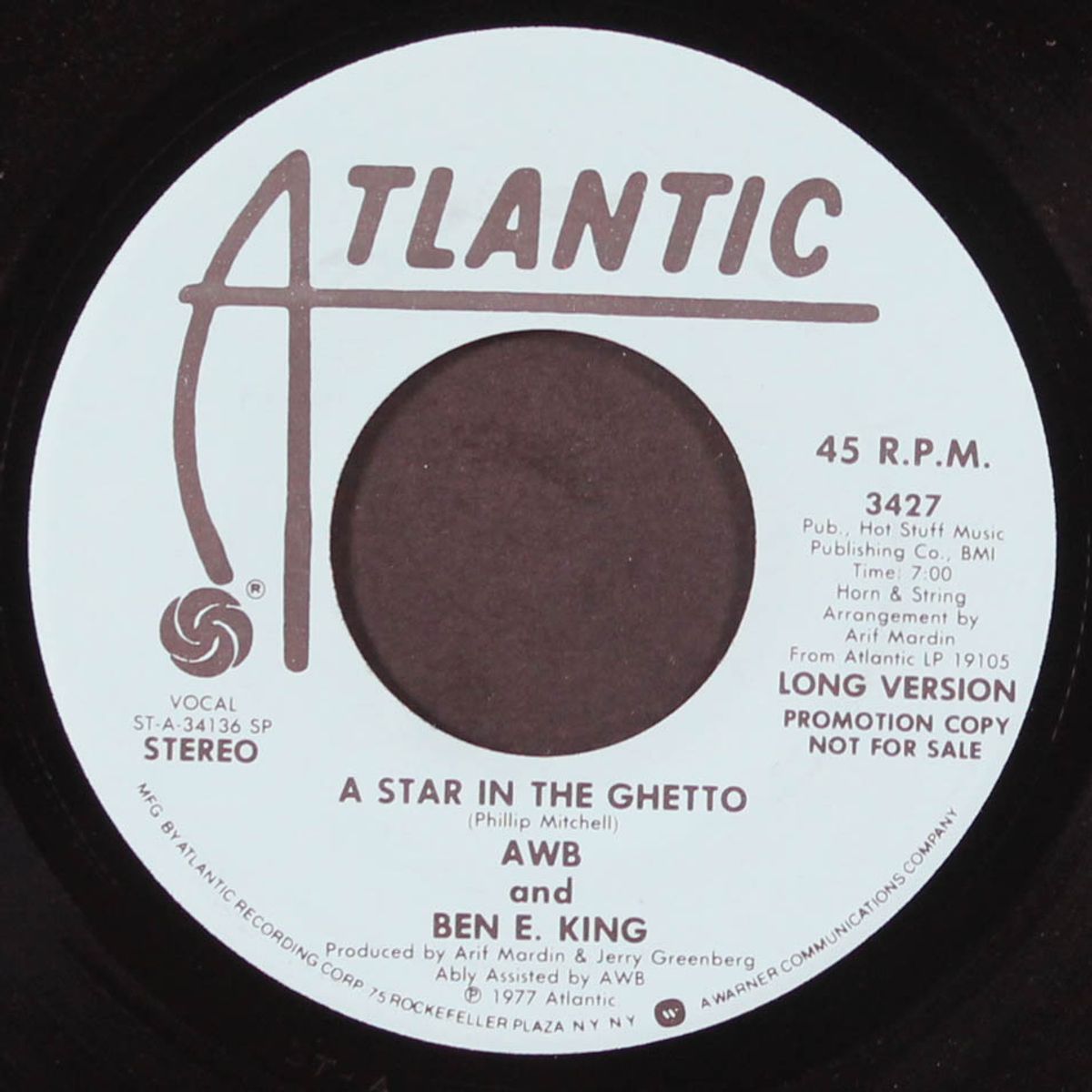 a star in the ghetto / short by AWB & BEN E. KING