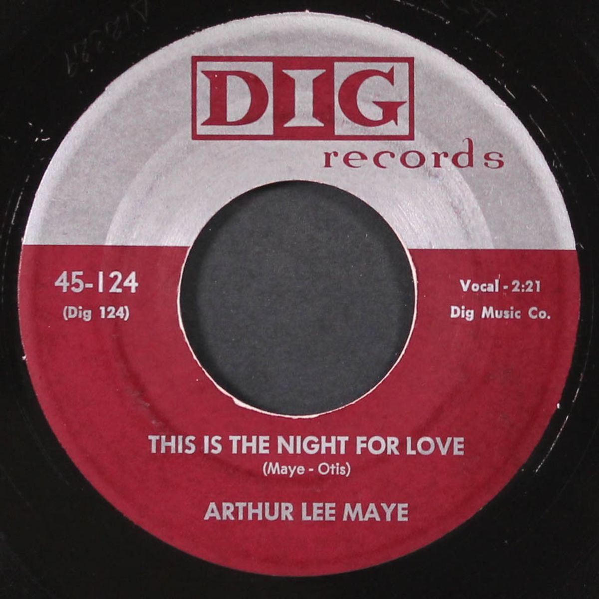 this is the night for love / honey honey by ARTHUR LEE MAYE & GROUP