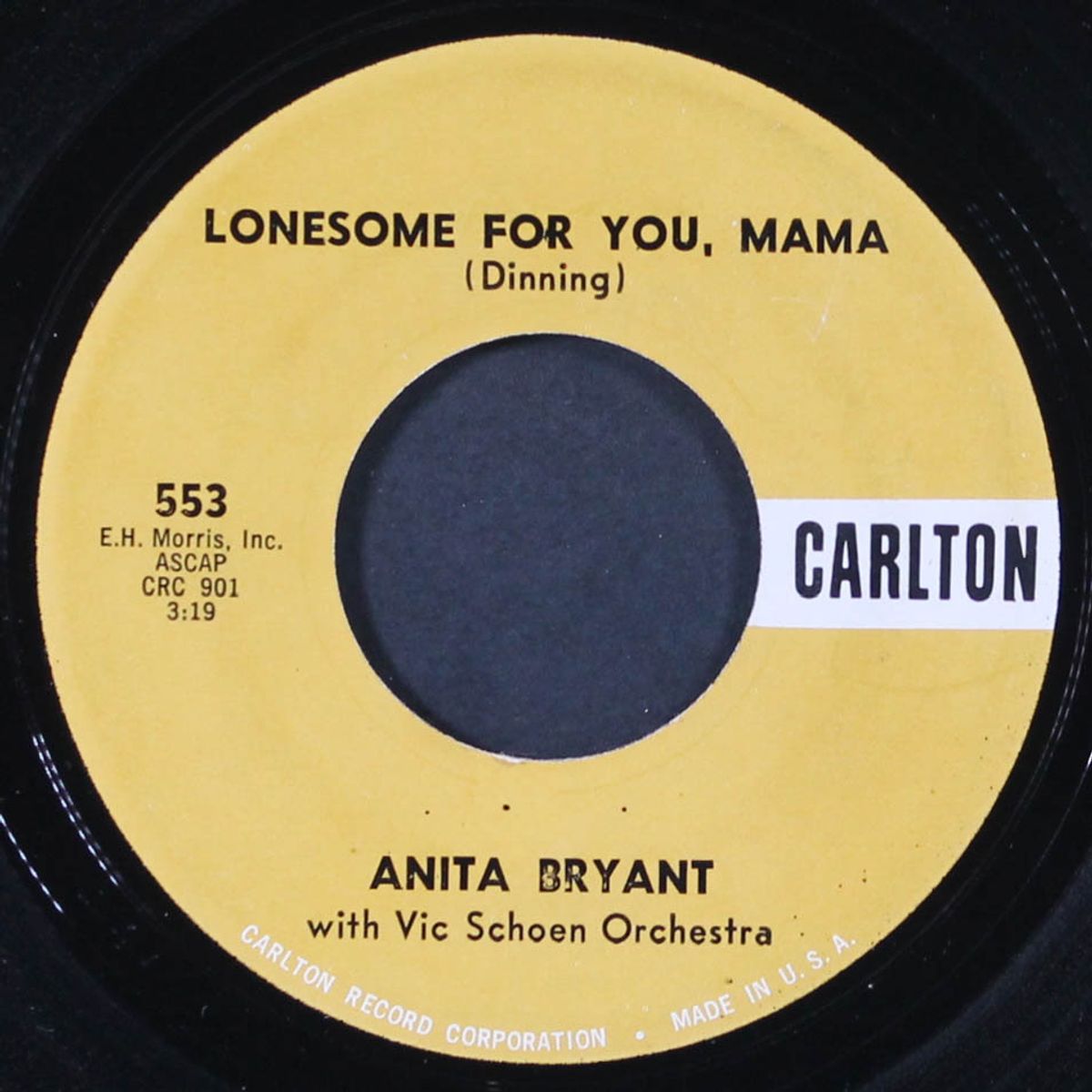 lonesome for you, mama by ANITA BRYANT
