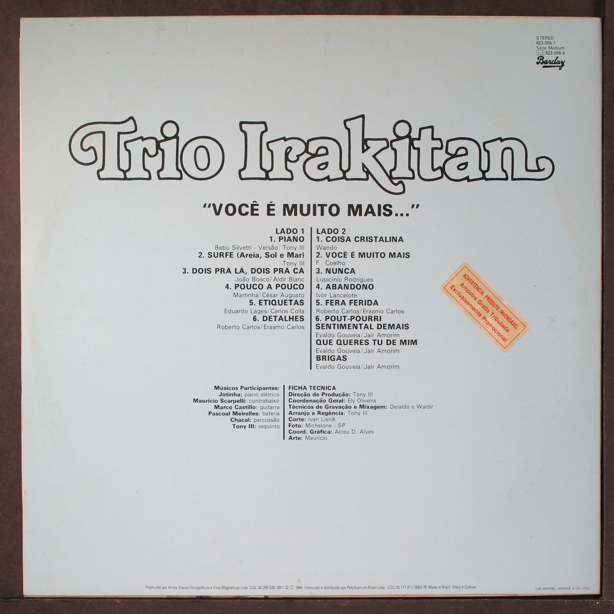 voce e muito mais . . . by TRIO IRAKITAN