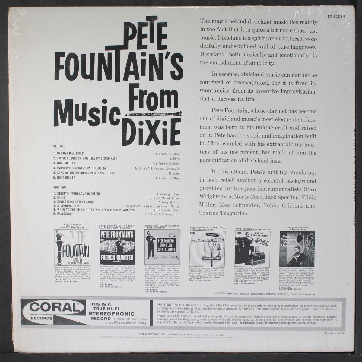 music from dixie by PETE FOUNTAIN