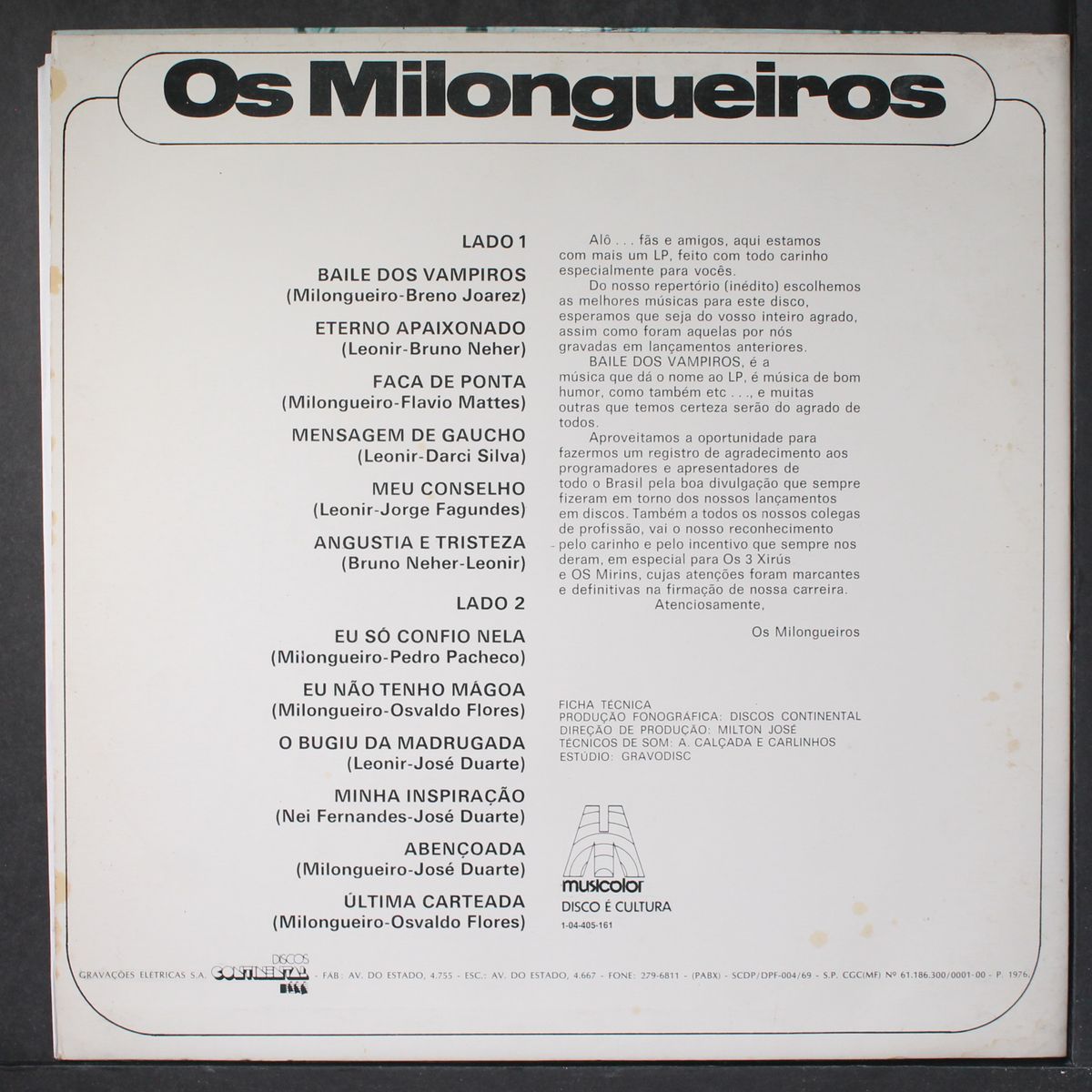os milongueiros by OS MILONGUEIROS