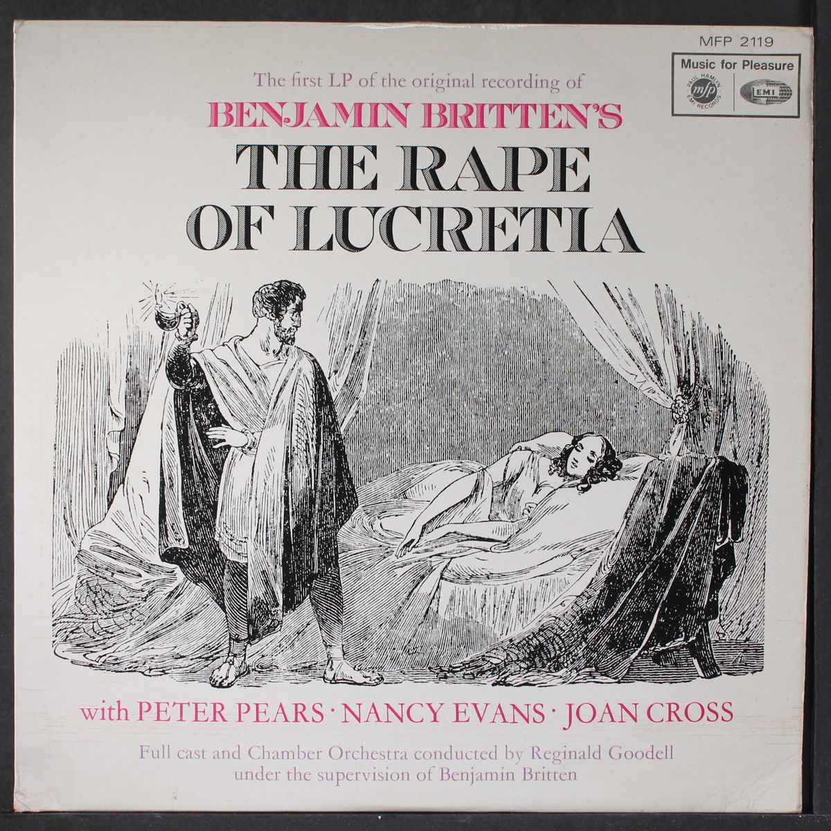the rape of lucretia by LONDON CAST
