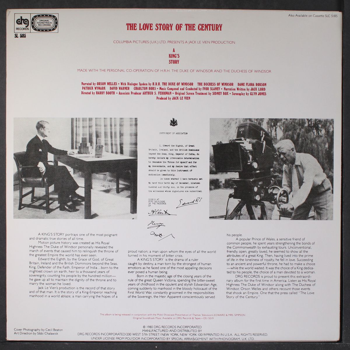 a king's story by SOUNDTRACK