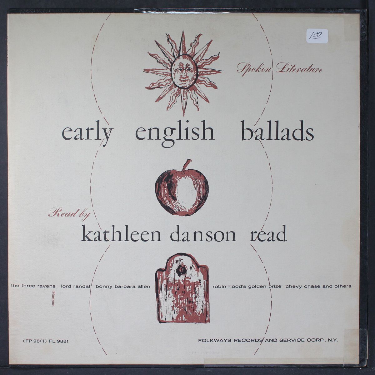 early english ballads by KATHLEEN DANSON READ