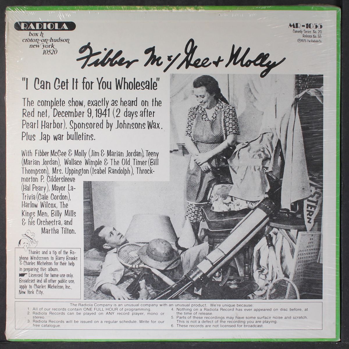 fibber mcgee & molly by ORIGINAL RADIO BROADCAST