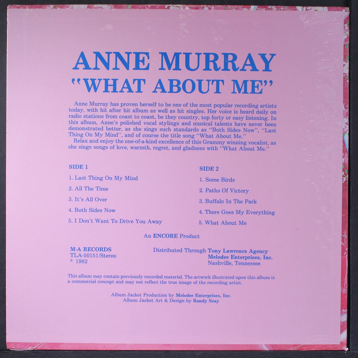 what about me by ANNE MURRAY